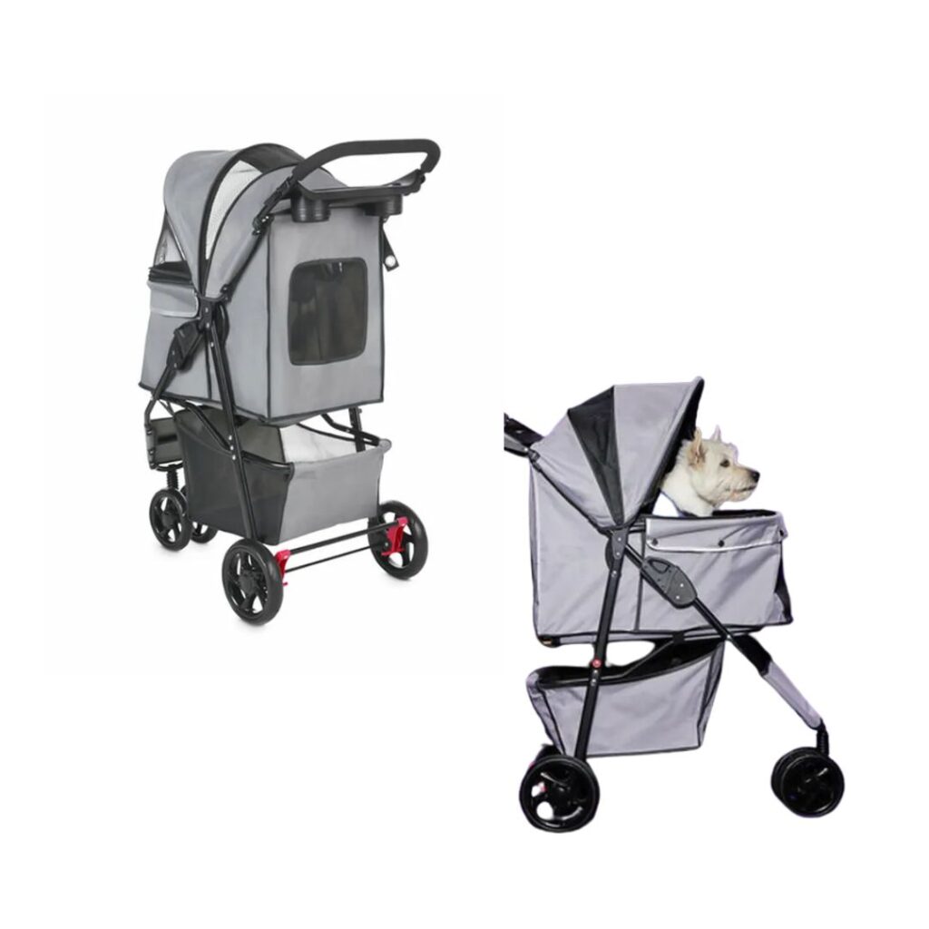 Collapsible Pet Stroller for dogs and cats (Single)